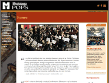 Tablet Screenshot of mississaugapops.com